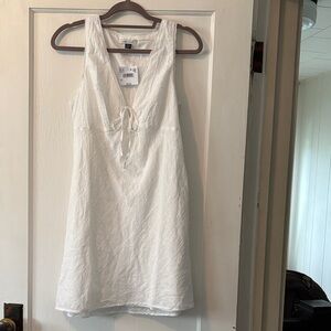 AE tie front dress